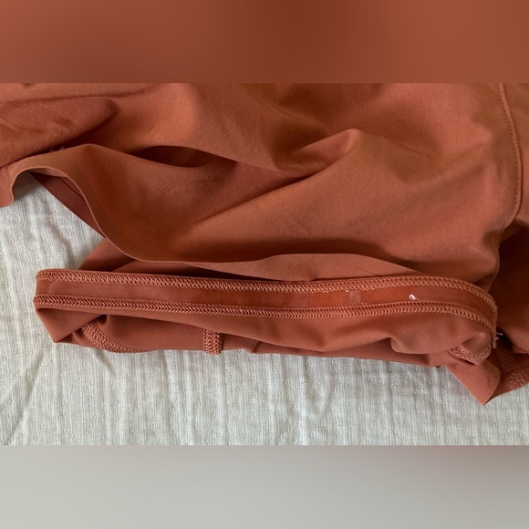 Athleta Mile Marker Burnt Orange 2-1 Shorts | XS - Picture 6 of 8